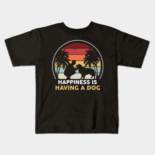 Happiness is Having a Dog Kids T-Shirt